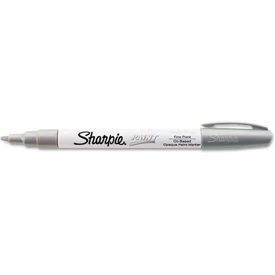 Sharpie Oil-Based Paint Marker Fine Silver