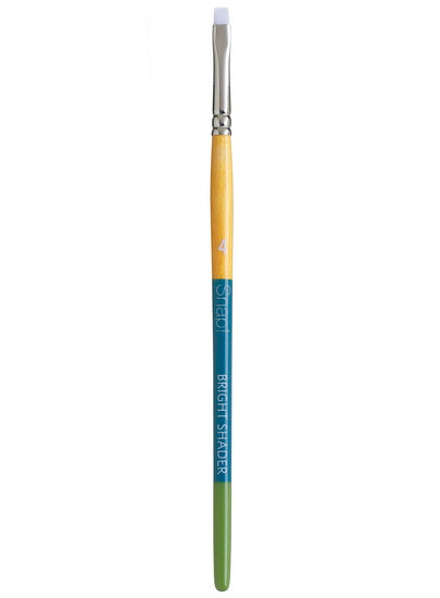 Synthetic paintbrush - mc - snap! – short flat #4