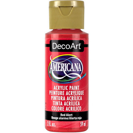 Acrylique americana rouge alarme - 60ml