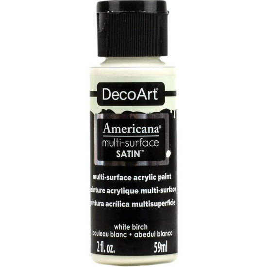 Acrylique  americana fini satiné bouleau blanc - 60ml