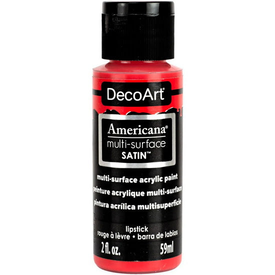 Acrylique  americana fini satiné rouge a levres - 60ml