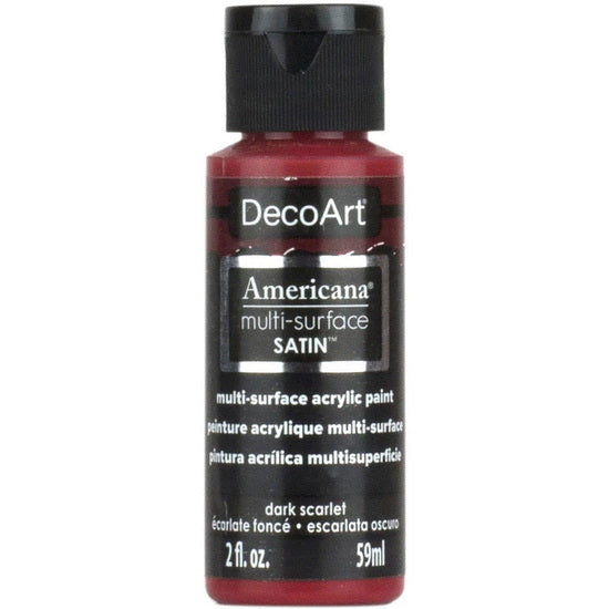 Acrylique  americana fini satiné ecarlate fonce - 60ml