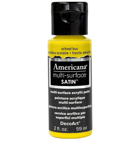 Acrylique  americana fini satiné bus scolaire - 60ml