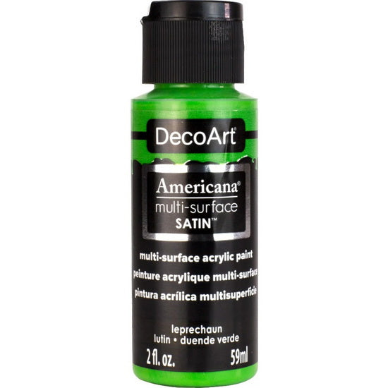 Acrylique  americana fini satiné vert lutin - 60ml