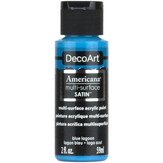 Acrylique  americana fini satiné bleu lagon - 60ml