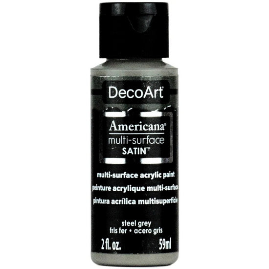 Acrylique  americana fini satiné gris acier - 60ml