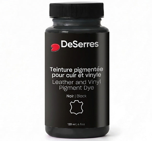 Teinture pigmentée pour cuir et vinyle - noir milliliter