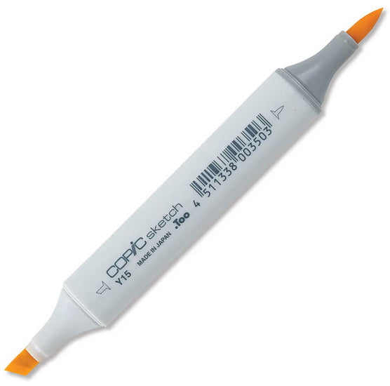 Marqueur copic sketch jaune de cadmium