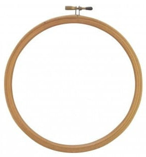 Cerceau à broder - rond - 15.2cm
