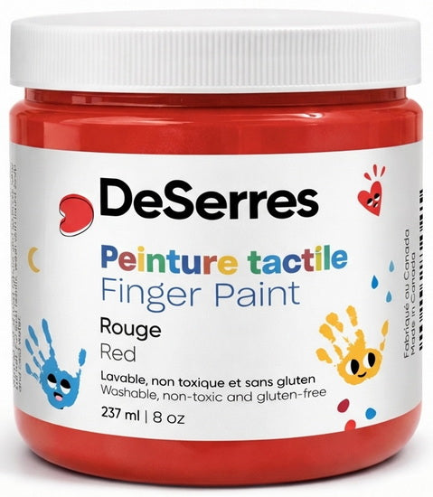 Peinture tactile- 237ml - rouge