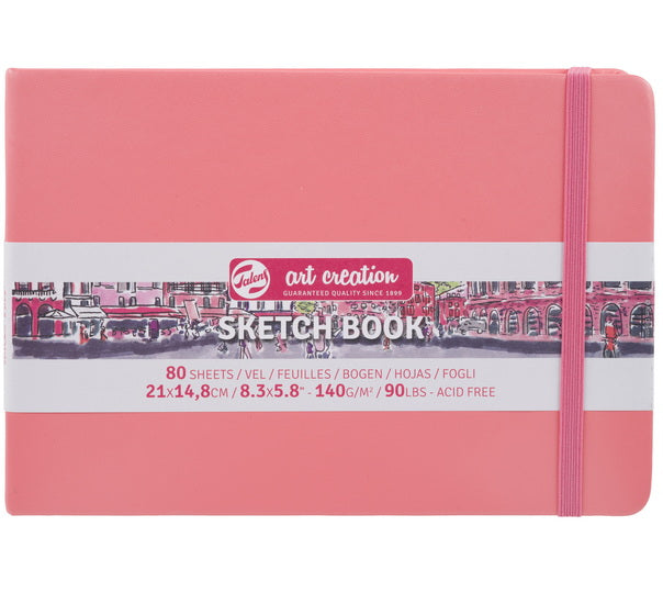 Sketchbook Art Creation  Coral- 21X14CM