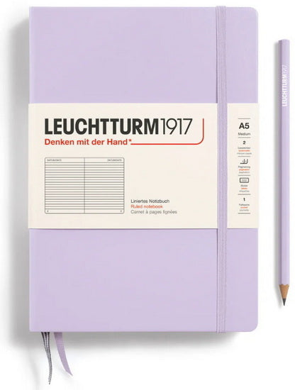 Notebook ruled a5 251p lilac
