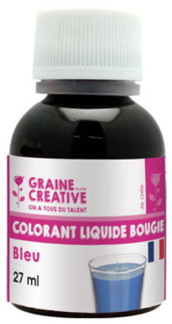 Colorant liquide pour bougie - bleu