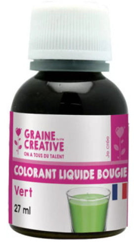 Colorant liquide pour bougie - vert