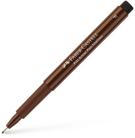 Marqueur pitt fineliner 0.5mm sépia foncé