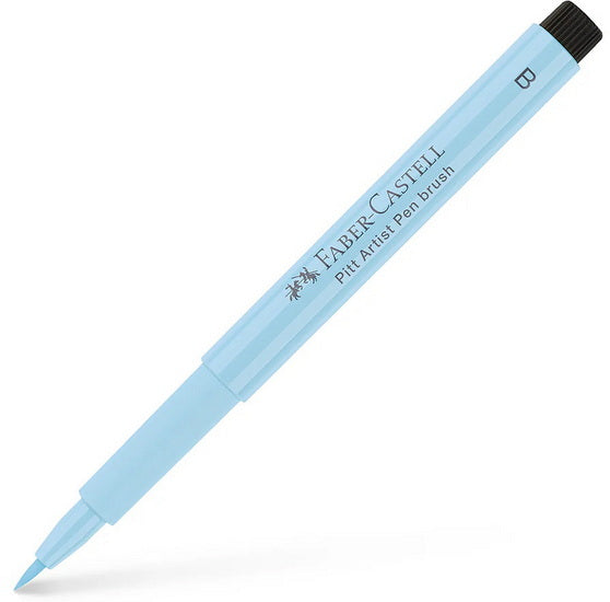 Marqueur pitt pointe pinceau bleu glacé