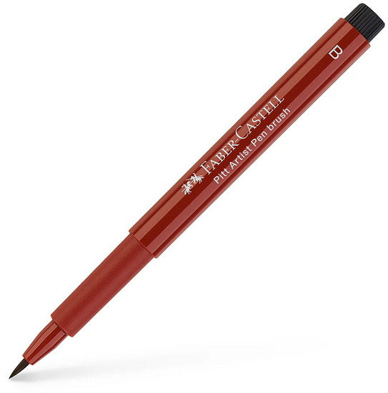 Marqueur pitt pointe pinceau rouge inde