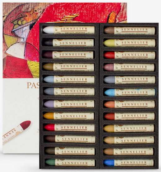 Oil pastels set - still life (24)