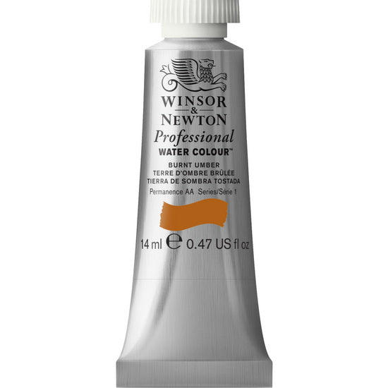 Aquarelle pro - 14ml - terre d'ombre brûlée - s1