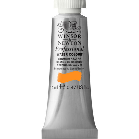 Aquarelle pro - 14ml - orange de cadmium - s4