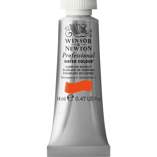Aquarelle pro - 14ml - écarlate de cadmium - s4