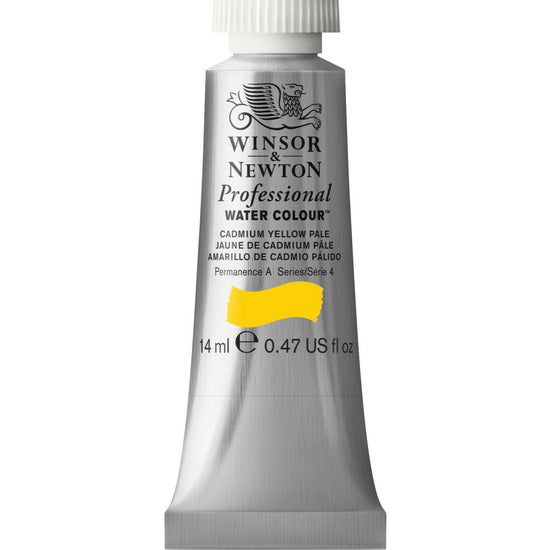 Aquarelle pro - 14ml - jaune pâle de cadmium - s4