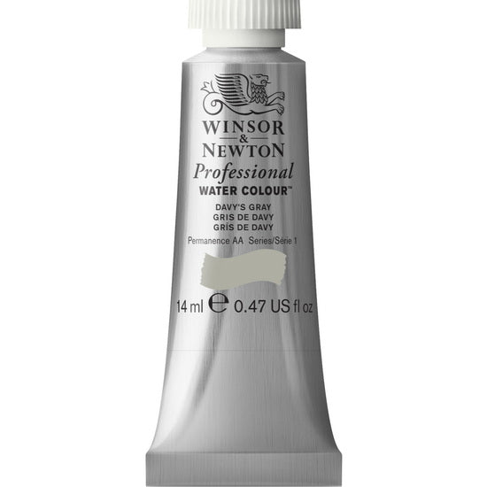 Aquarelle pro - 14ml - gris de davy - s1