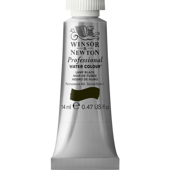Aquarelle pro - 14ml - noir de fumée - s1