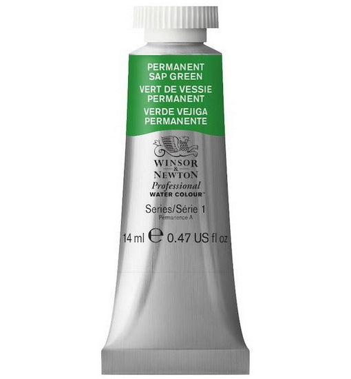 Aquarelle pro - 14ml - vert de vessie permanent - s1