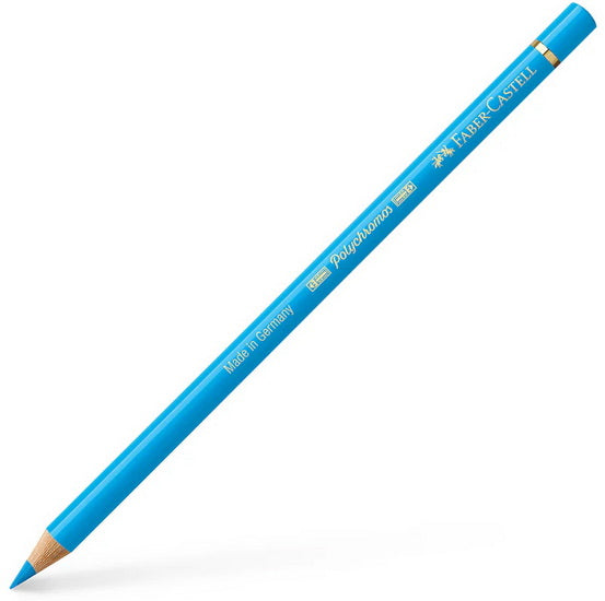 Crayon polychromos bleu phtalo clair