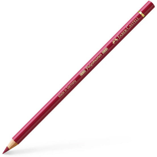 Crayon polychromos rouge foncé