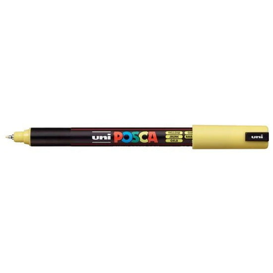 Marqueur posca stylo pc-1mr jaune