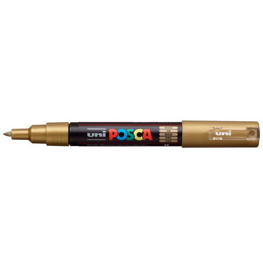 Marqueur posca conique pc-1m or