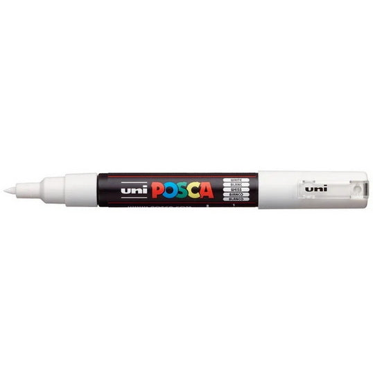 Marqueur posca conique pc-1m blanc