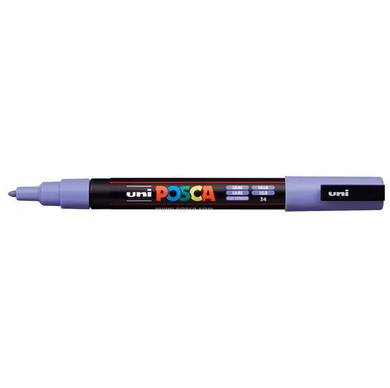 Marqueur posca conique pc-3m lilas