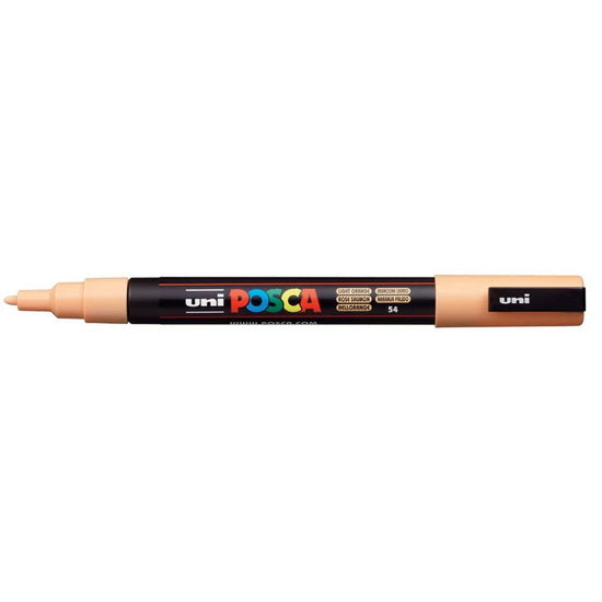 Marqueur posca conique pc-3m orange clair