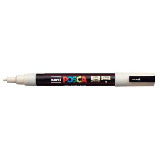 Marqueur posca conique pc-3m ivoire