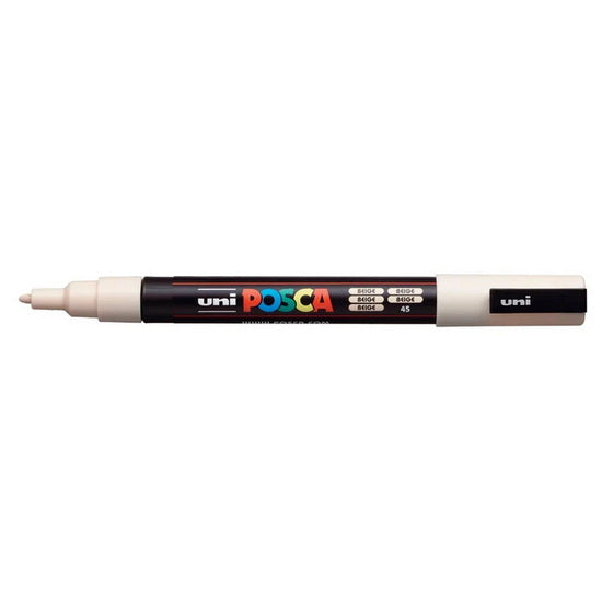 Marqueur posca conique pc-3m beige