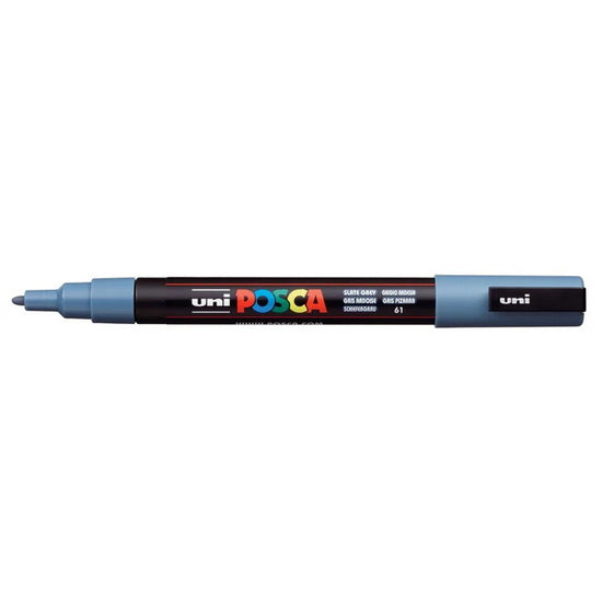 Marqueur posca conique pc-3m gris ardoise