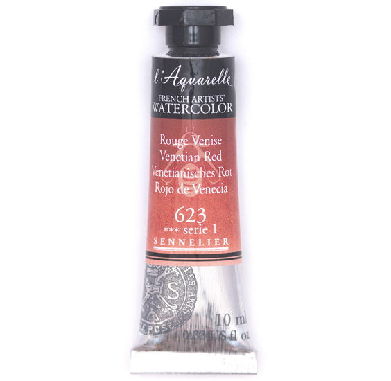 Watercolor tube - 10ml - venetian red - s1