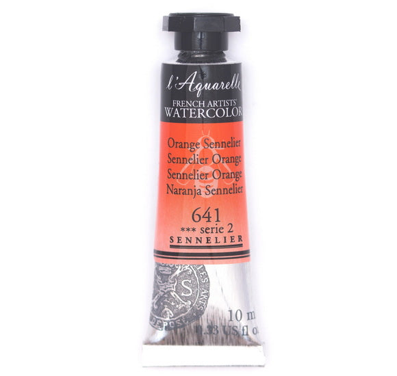 Watercolor tube - 10ml - sennelier orange - s2