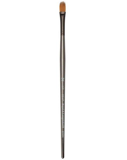 Zen Brush Short Handle S73 Filbert Comb 1/4"