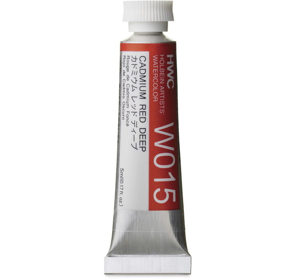 Aquarelle rouge de cadmium foncé série e - 5ml