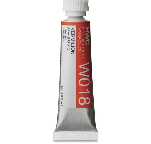 Aquarelle vermillon série f - 5ml