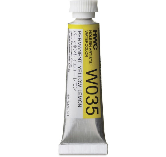 Aquarelle jaune citron permanent série a - 5ml