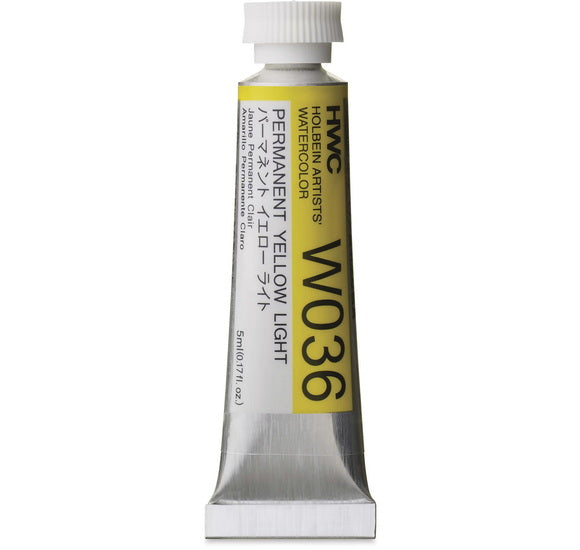 Aquarelle jaune clair permanent série a - 5ml