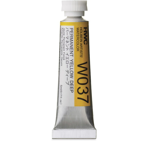 Aquarelle jaune foncé permanent série a - 5ml