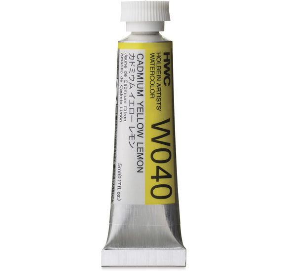 Aquarelle jaune de cadmium citron série c - 5ml