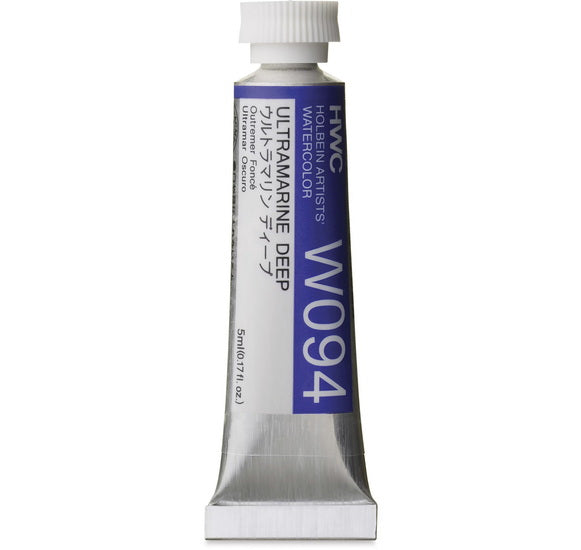 Aquarelle bleu outremer foncé série a - 5ml