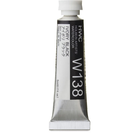 Aquarelle noir d'ivoire série a - 5ml